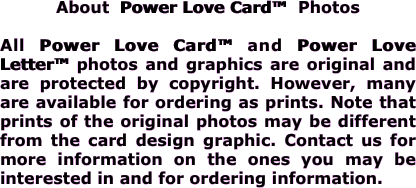About  Power Love Card™